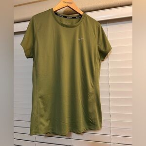 Nike Women’s Dark Green Dri-Fit Tee